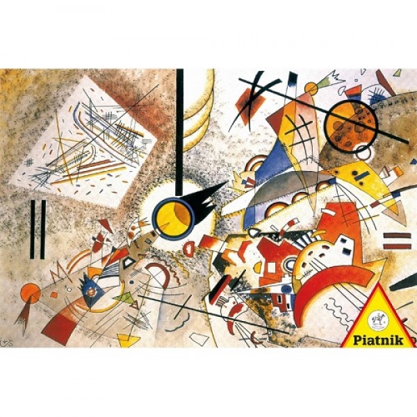 Żółty punkt, Kandinsky - Sklep Art Puzzle